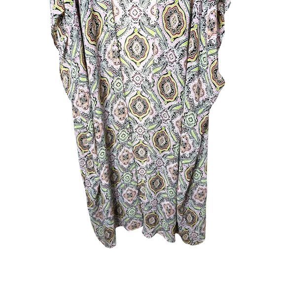 Lane Bryant Maxi Chiffon Overpiece Cardigan Duster One Size - Picture 3 of 10